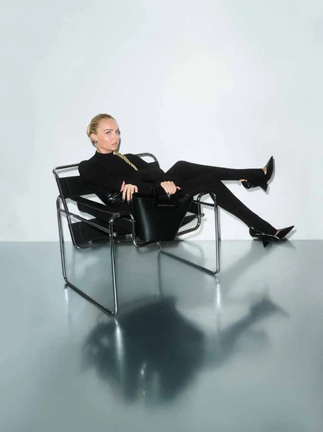 Page from the November 2023 issue of InStyle Greece magazine featuring: an interview with the designer Marina Raphael, Marina's personal style and vision