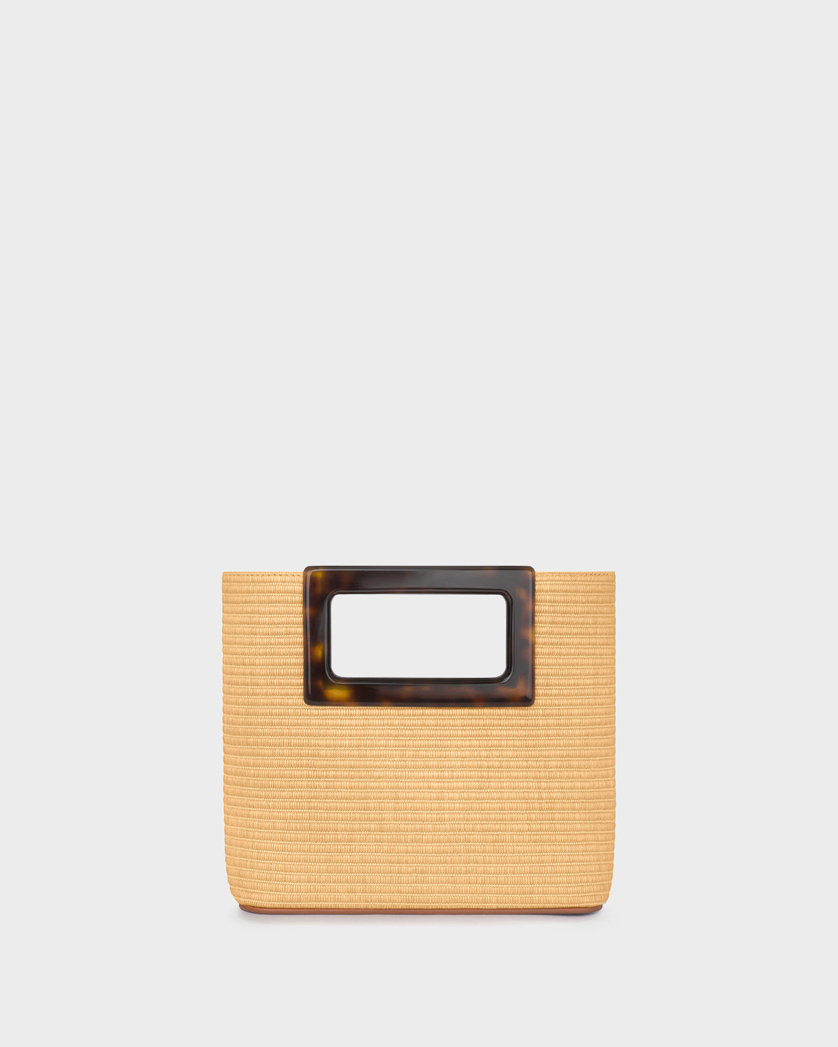 EVA IN RAFFIA AND TORTOISESHELL