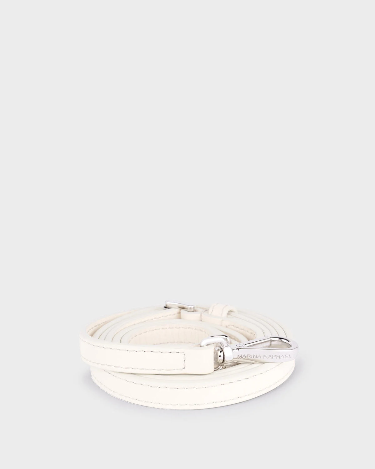 BABY RIVIERA IN IVORY RAFFIA AND LEATHER
