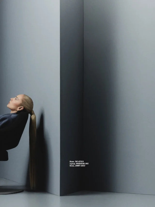 Page from the Autumn 2025 issue of L'Officiel Austria magazine featuring: an interview with the designer Marina Raphael, Marina's career evolution and new horizons