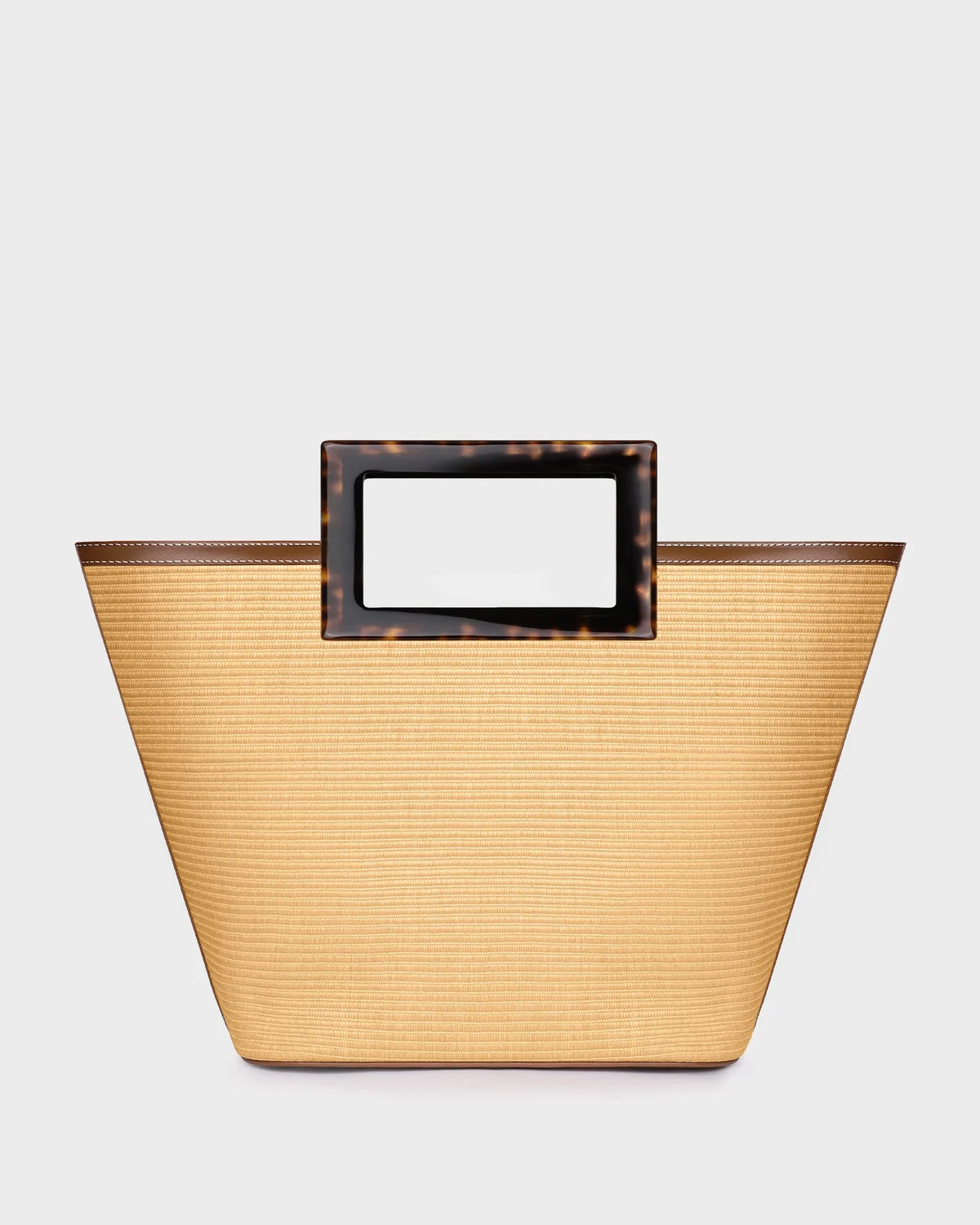 RIVIERA IN NATURAL RAFFIA AND TORTOISESHELL