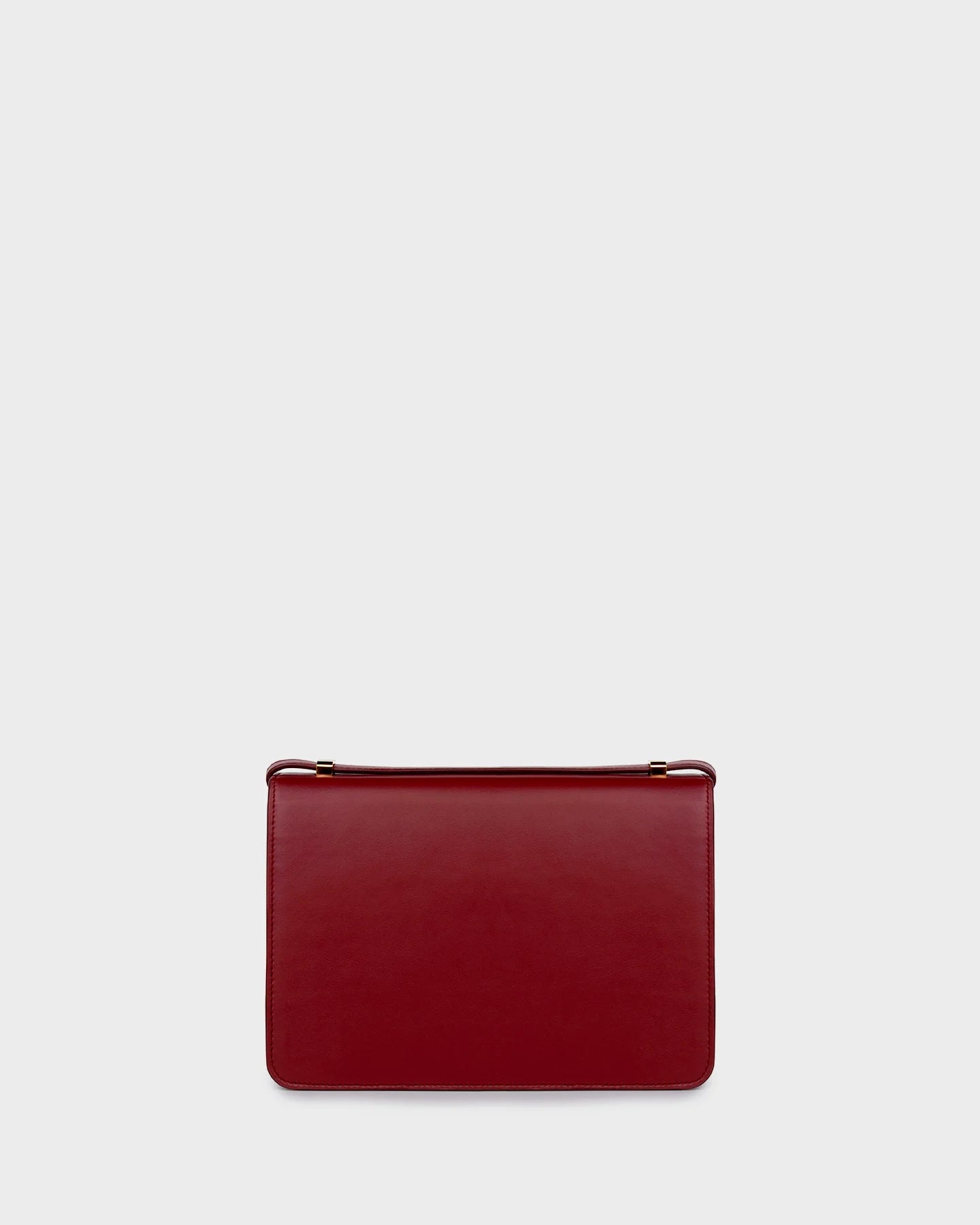 Alex In Burgundy Leather back view