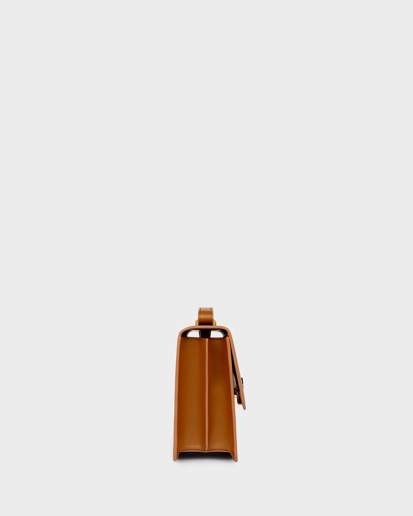 Alex In Caramel Leather side view