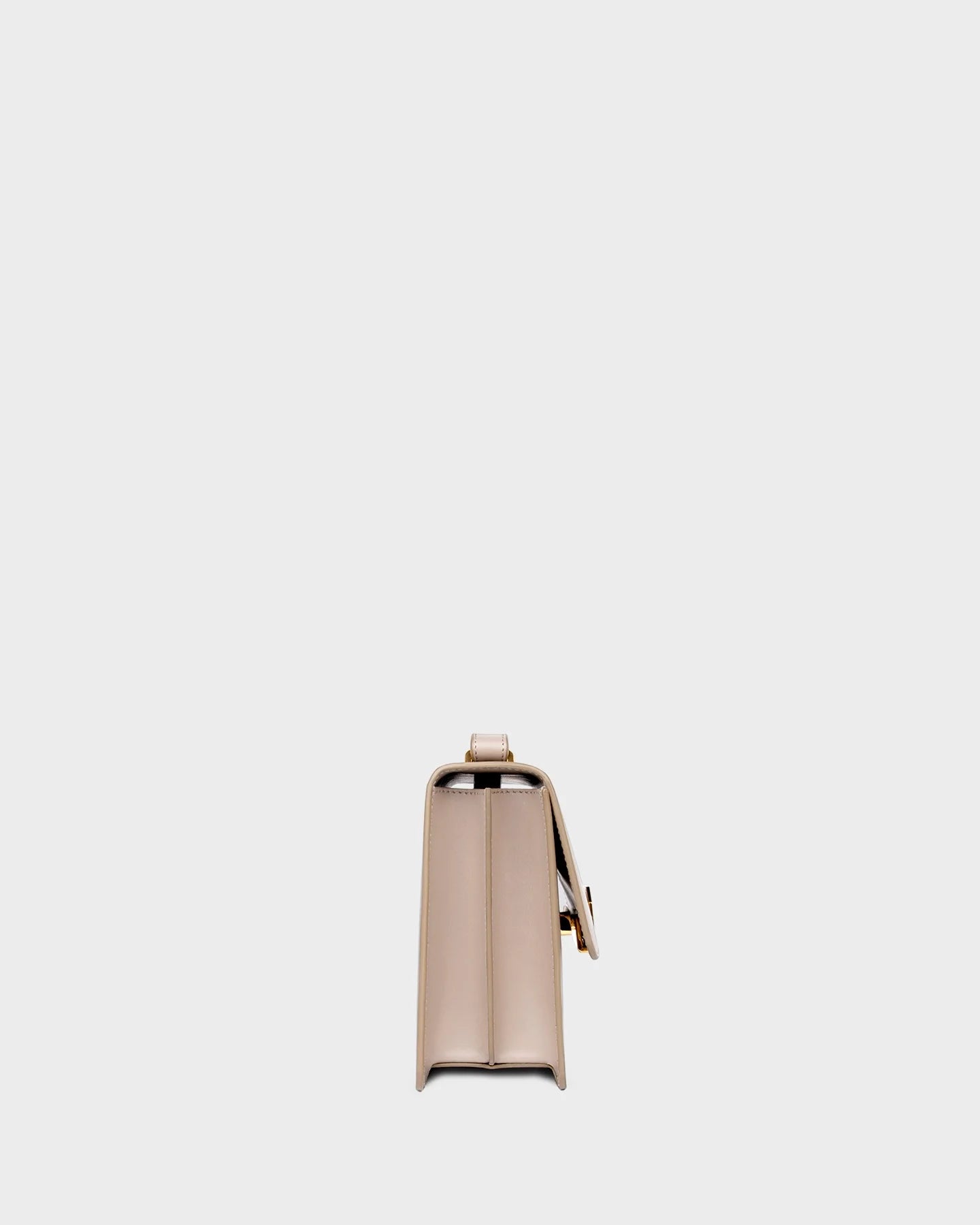 Alex In Taupe Leather side view
