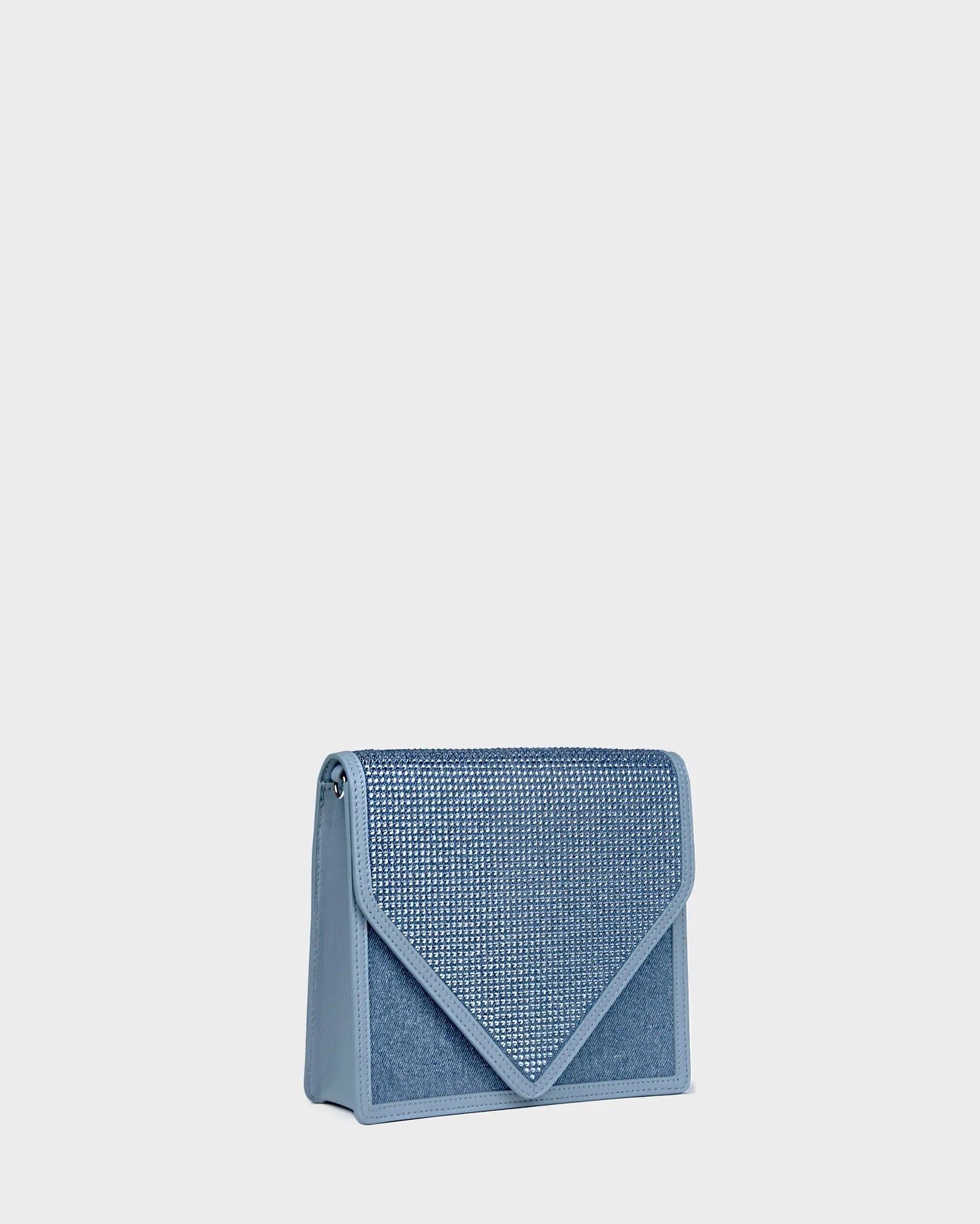 Alexa In Denim And Crystal three quarters view