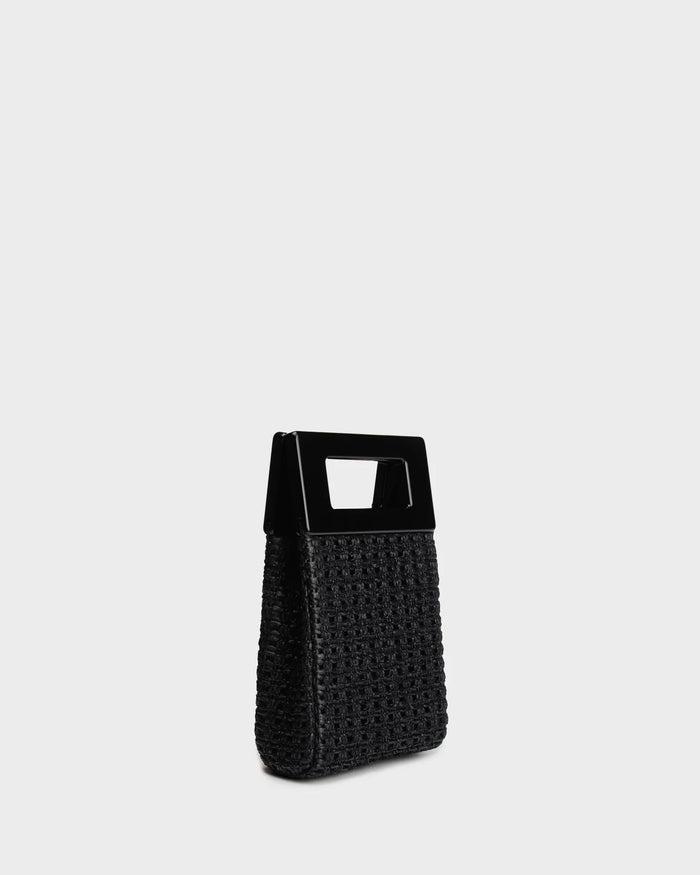 Baby Bella In Black Net three quarter view