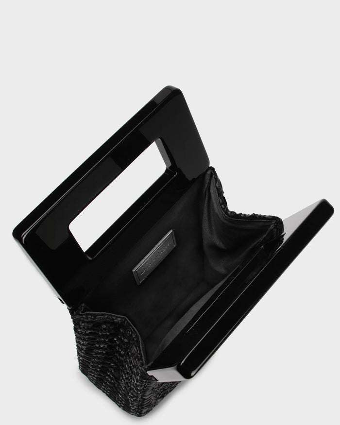Baby Bella In Black Net top view