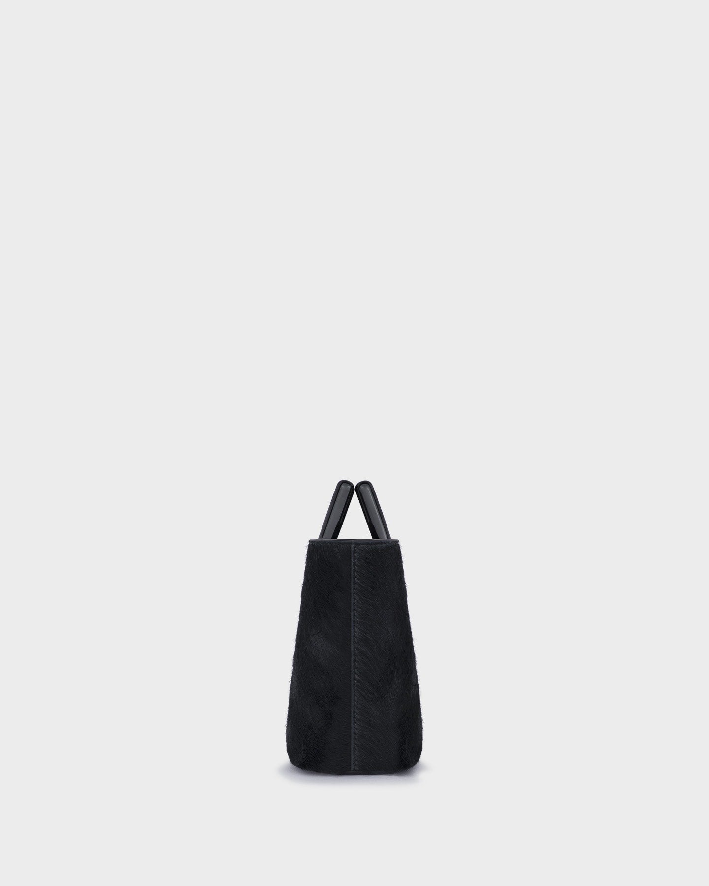 Baby Riviera In Black Calf Hair side view