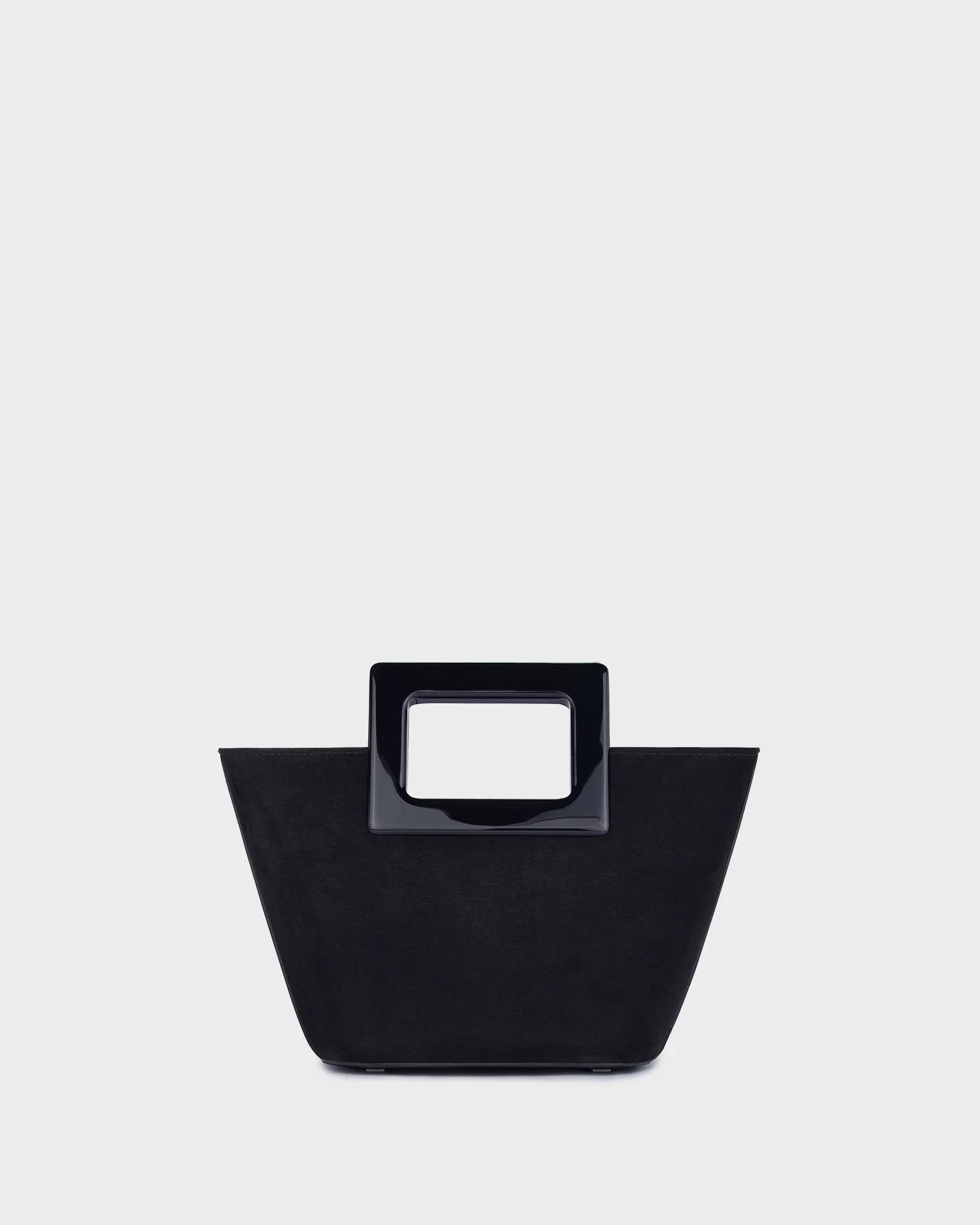 Baby Riviera In Black Suede straight view