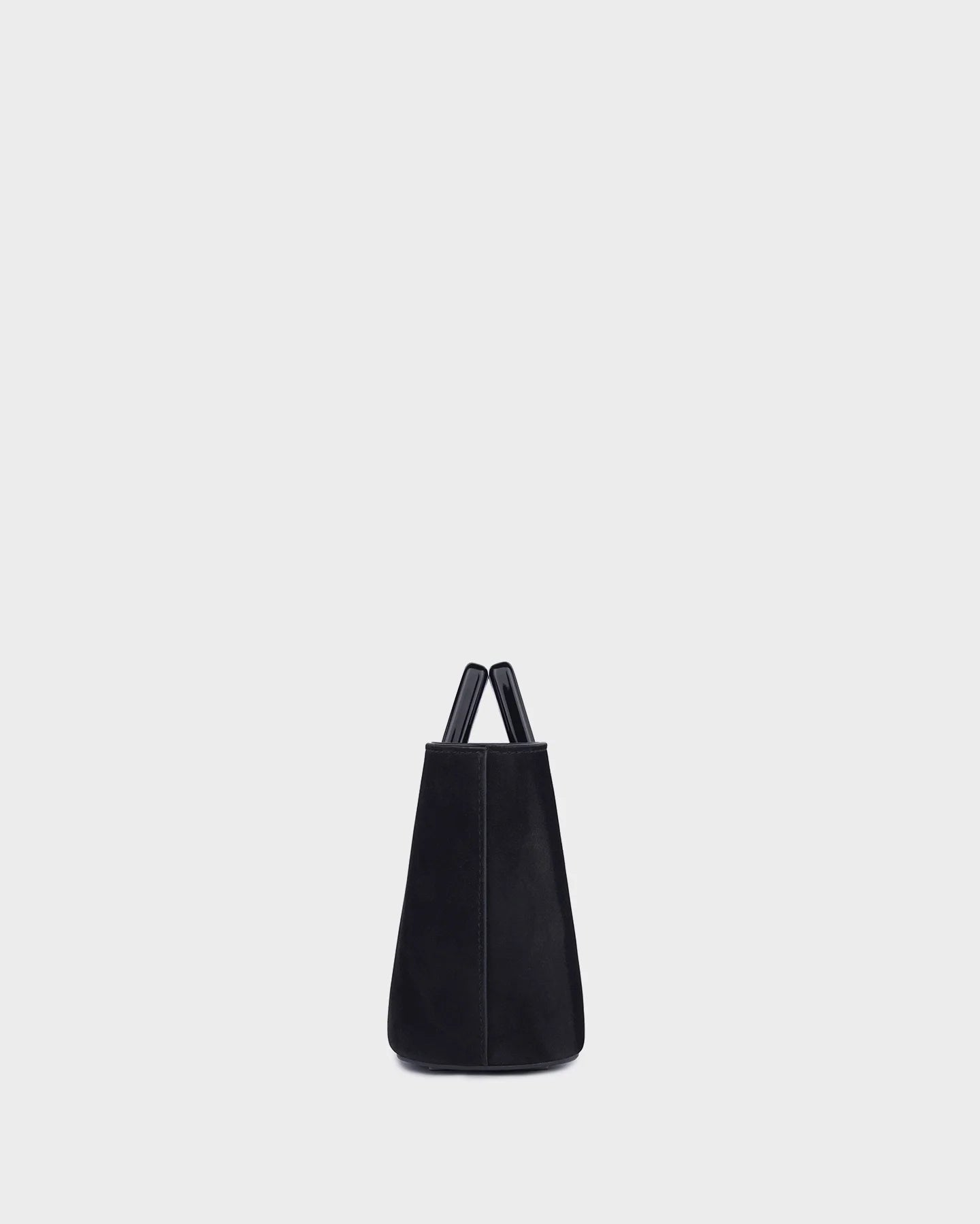 Baby Riviera In Black Suede side view