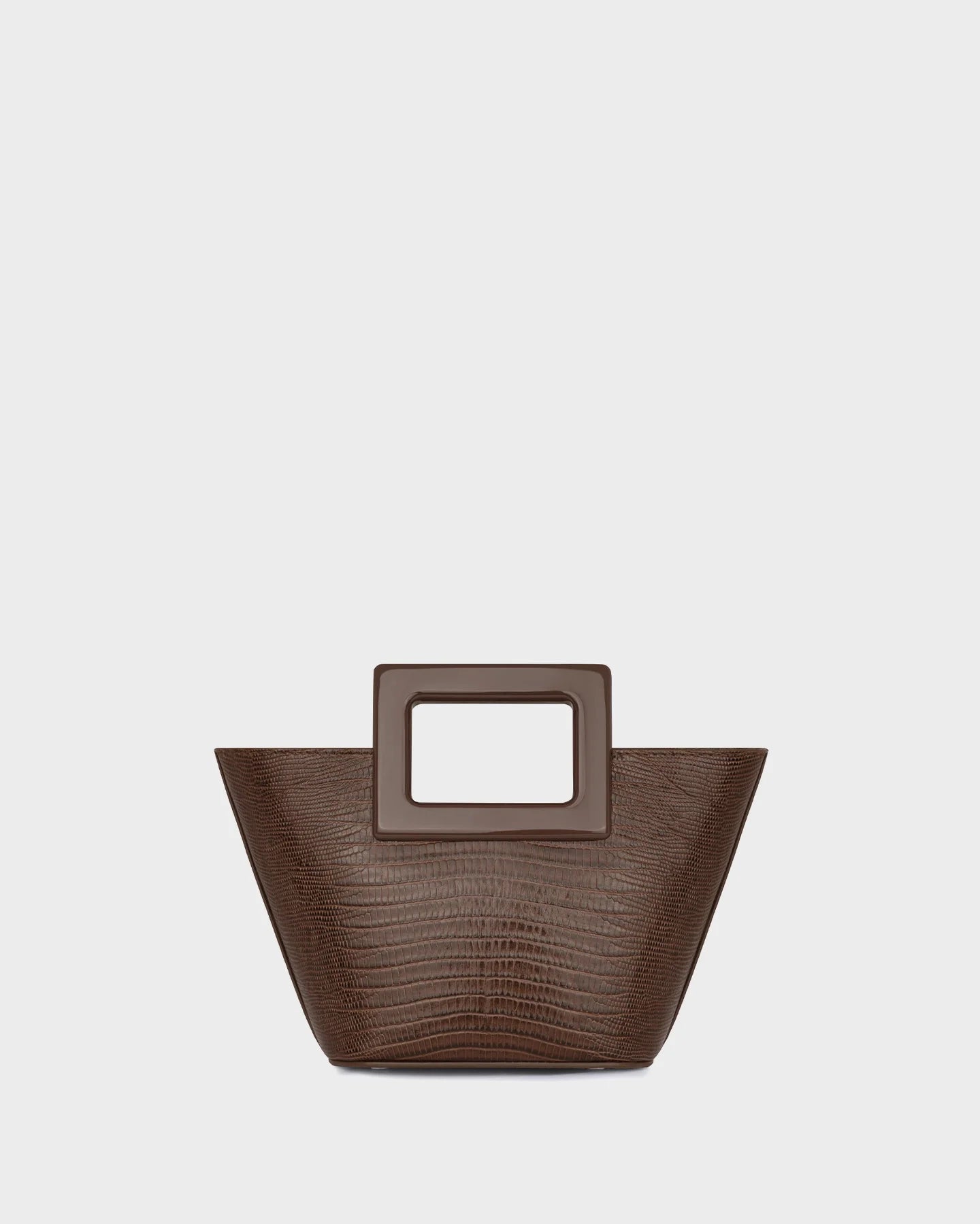 Baby Riviera In Brown Lizard-Effect straight view