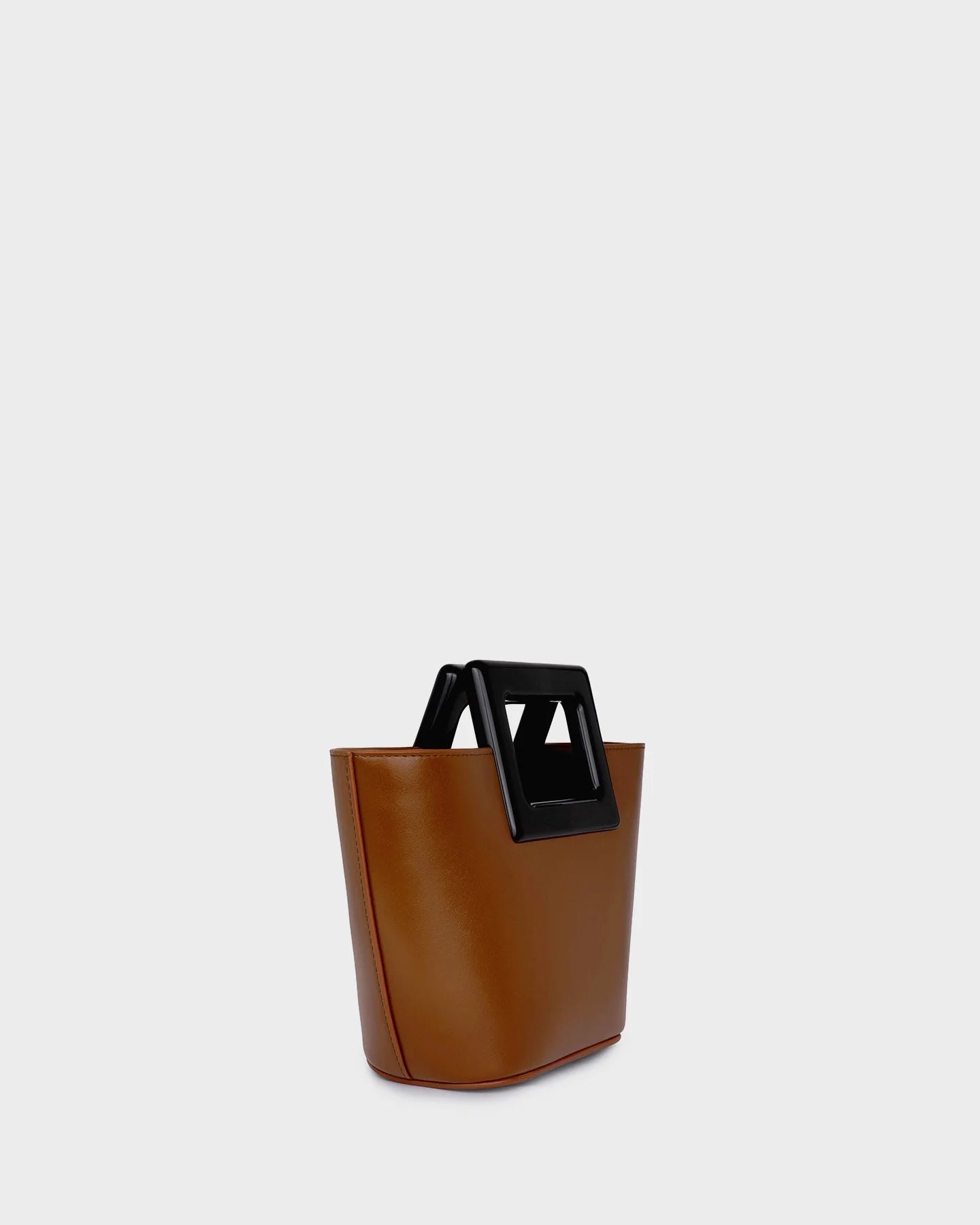 Baby Riviera In Caramel Leather three quarter view