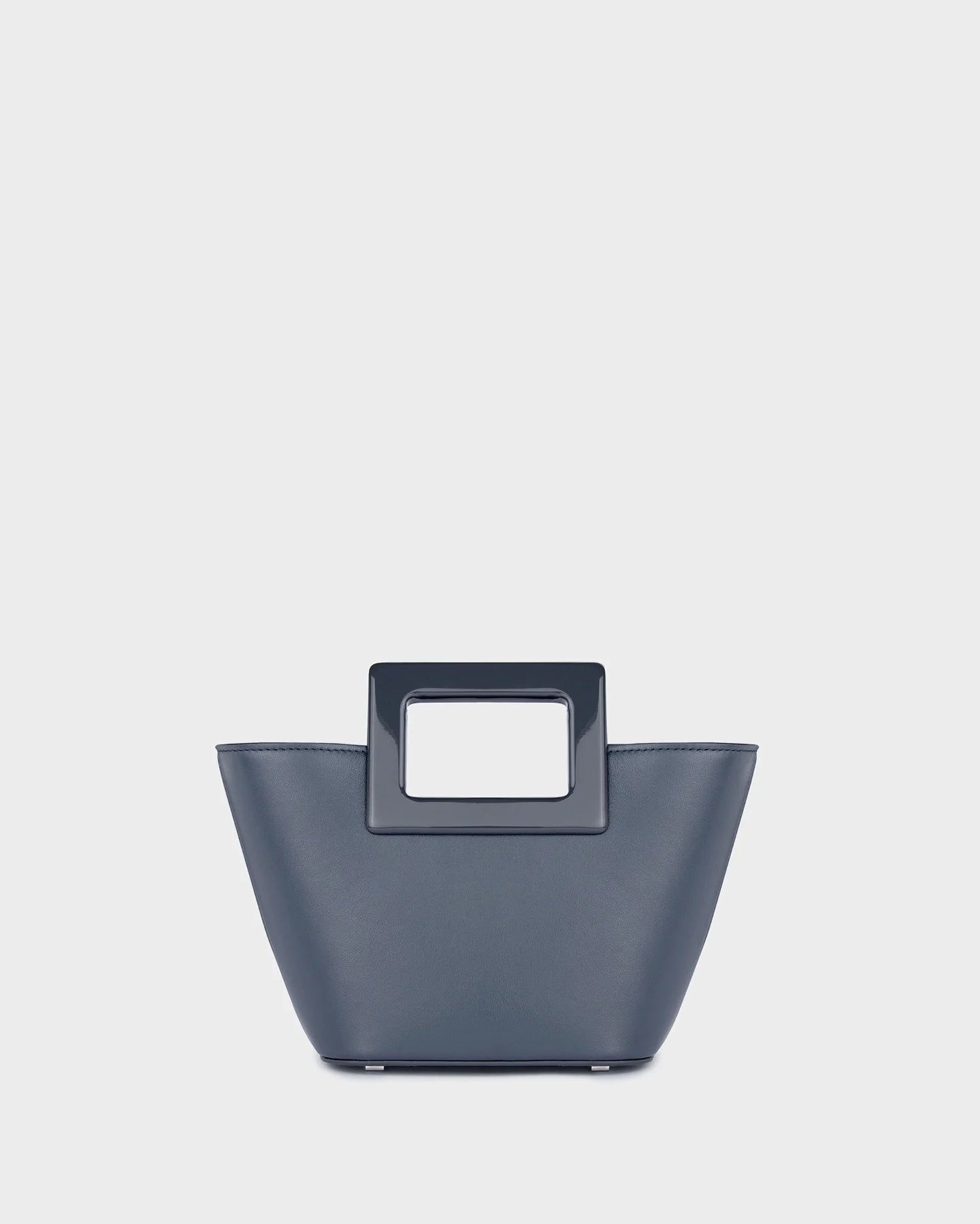 Baby Riviera In Grey Leather straight view