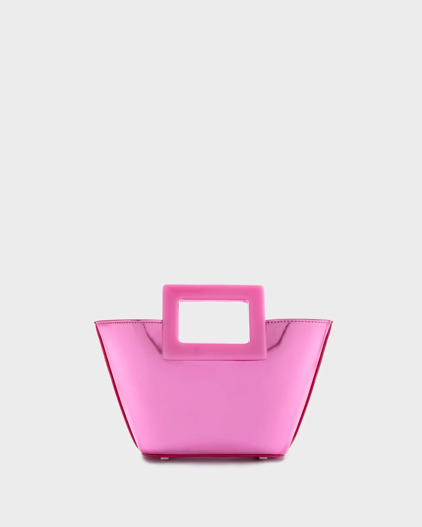 Baby Riviera In Mirror Pink Leather straight view