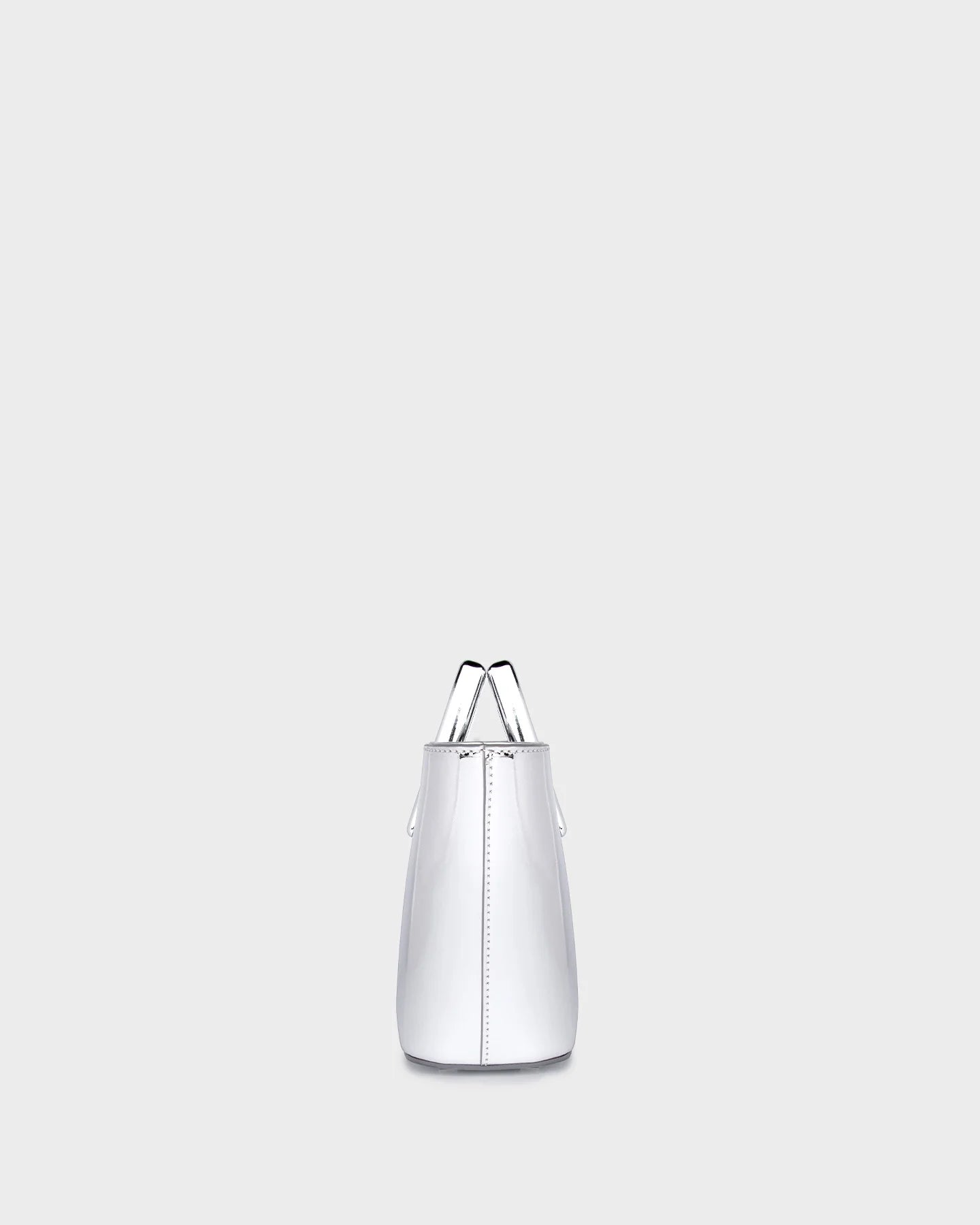 Baby Riviera In Mirror Silver Leather side view