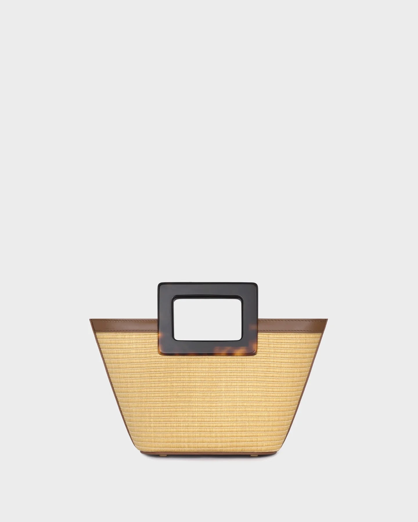 Baby Riviera in Raffia and Tortoiseshell straight view