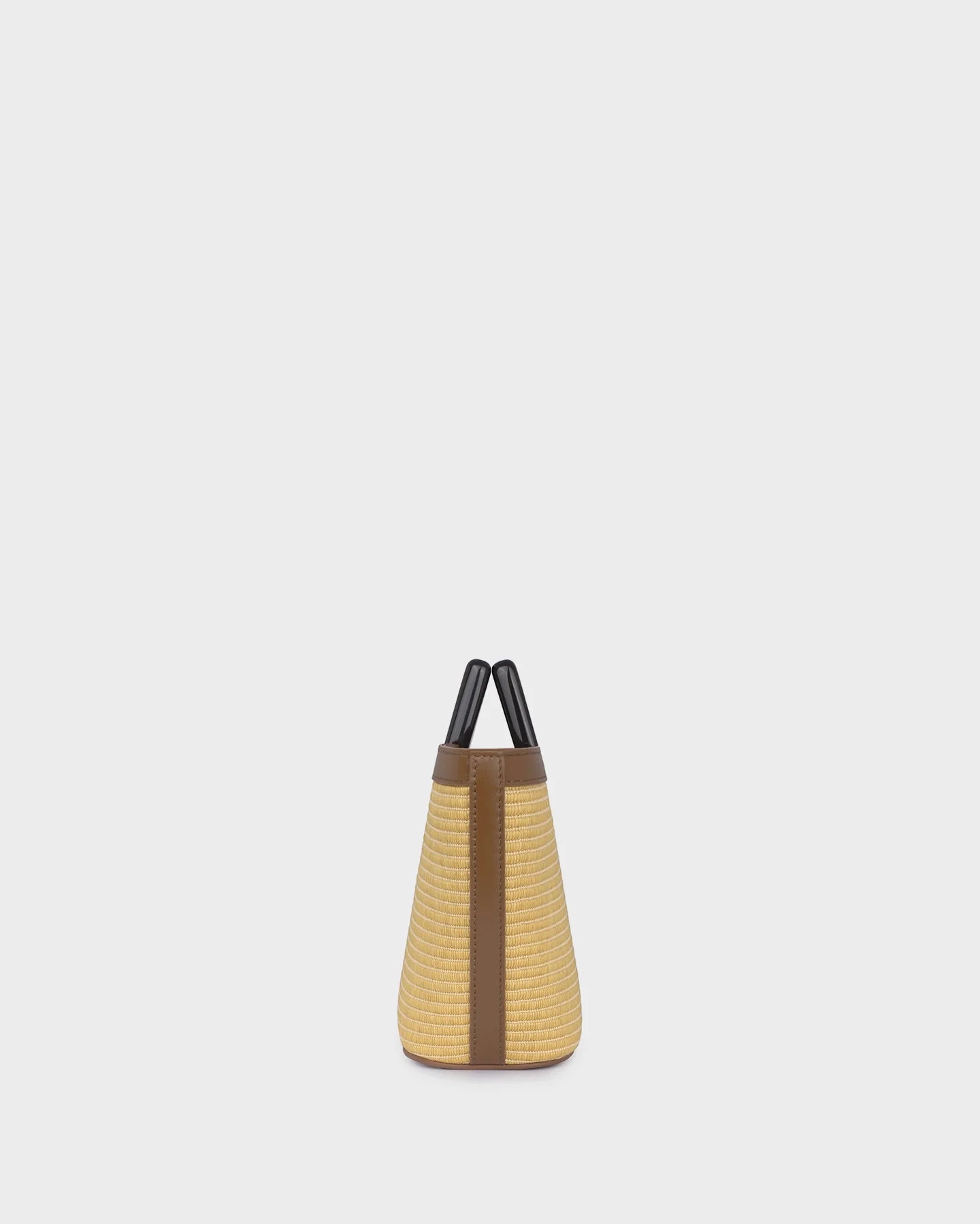 Baby Riviera in Raffia and Tortoiseshell side view