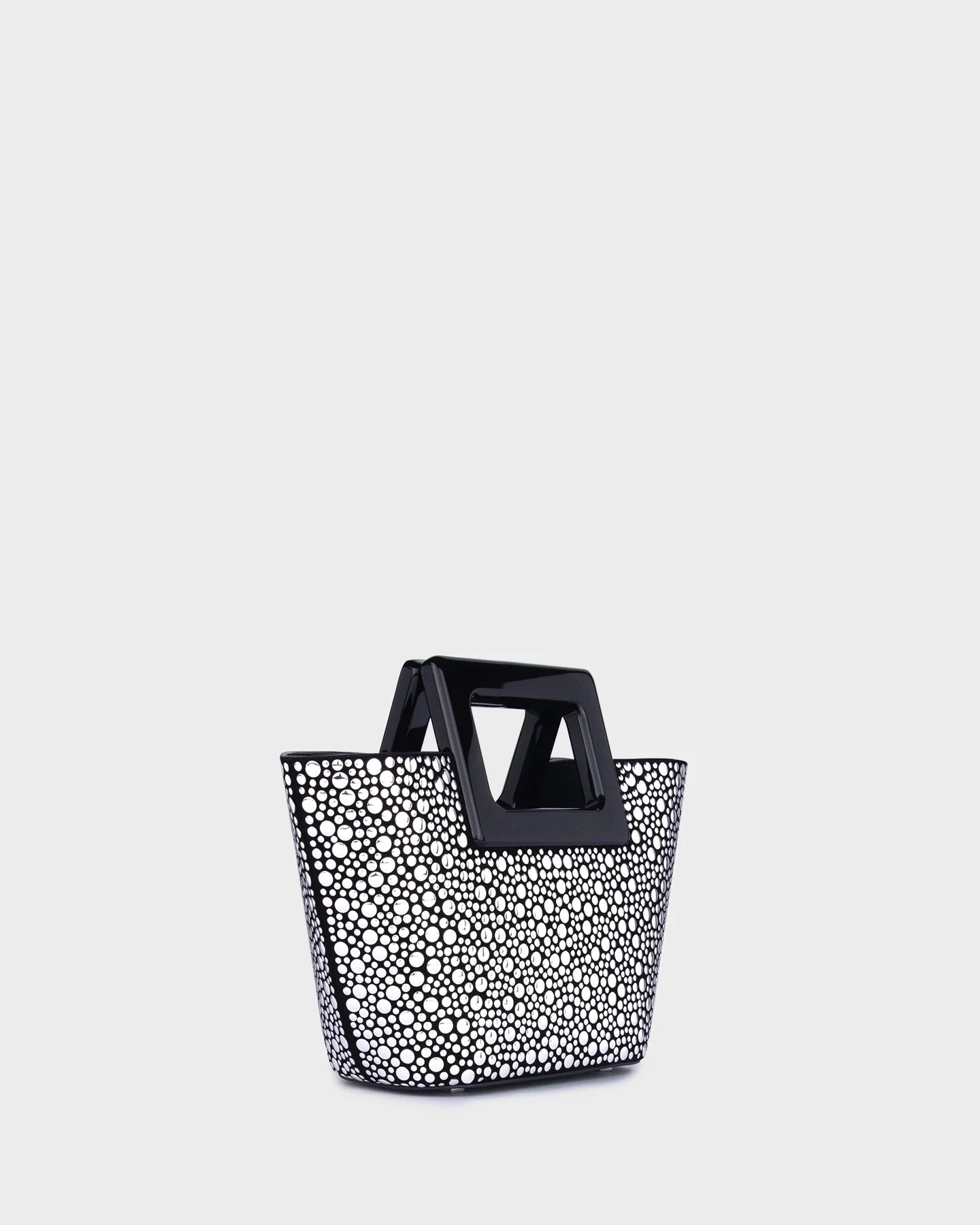 Baby Riviera In Silver Studs three quarters view