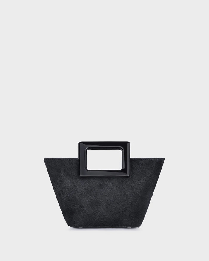 BABY RIVIERA IN BLACK CALF HAIR