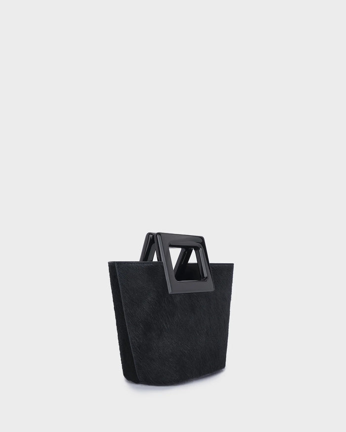 BABY RIVIERA IN BLACK CALF HAIR