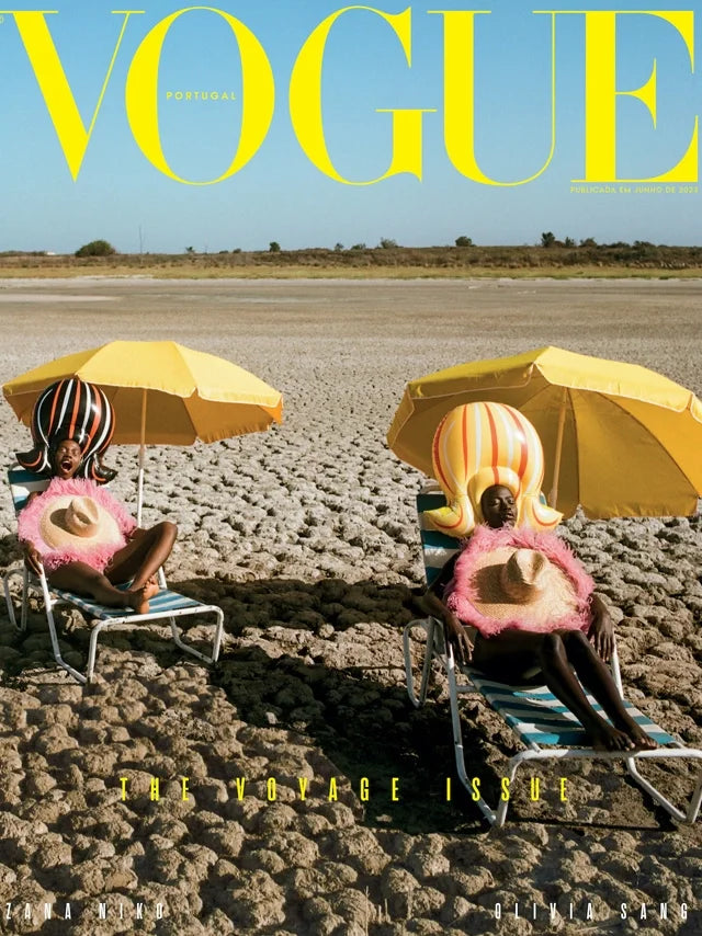 Cover of Vogue Portugal magazine, June 2023 issue, luxury fashion feature