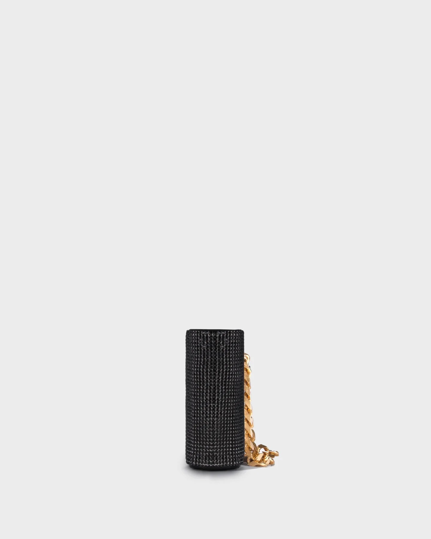 Evangelie In Black Black With Chain side view