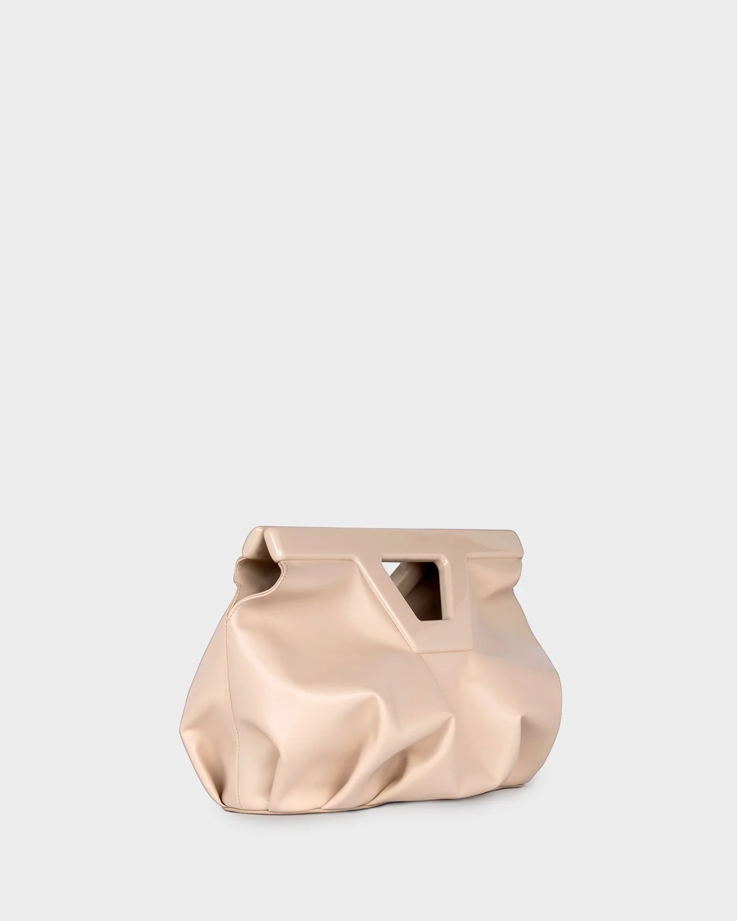 Georgia In Nude Leather three quarters view