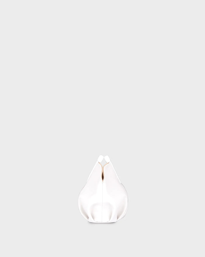 Georgia Micro In White Leather side view
