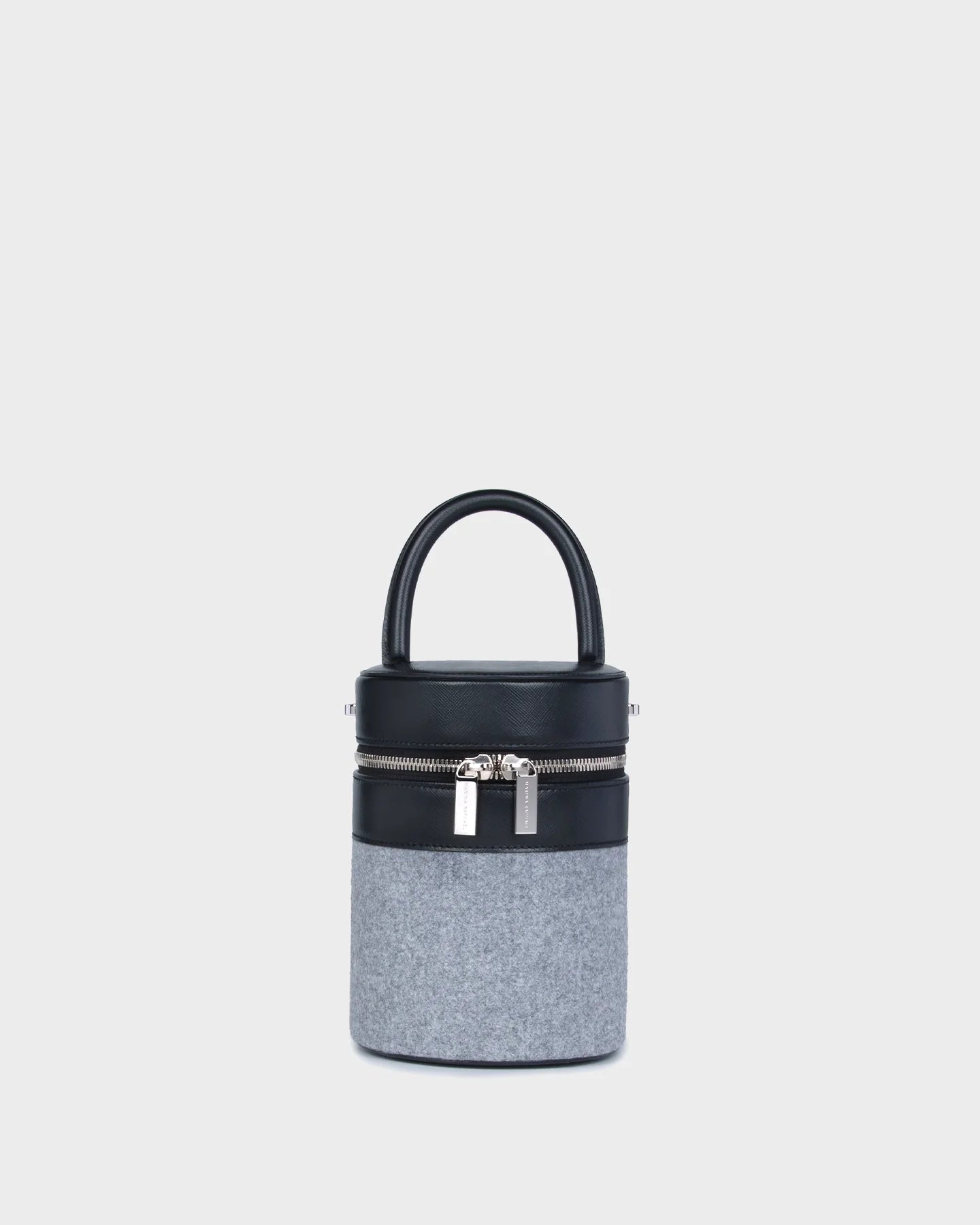 Leah In Grey Wool straight view