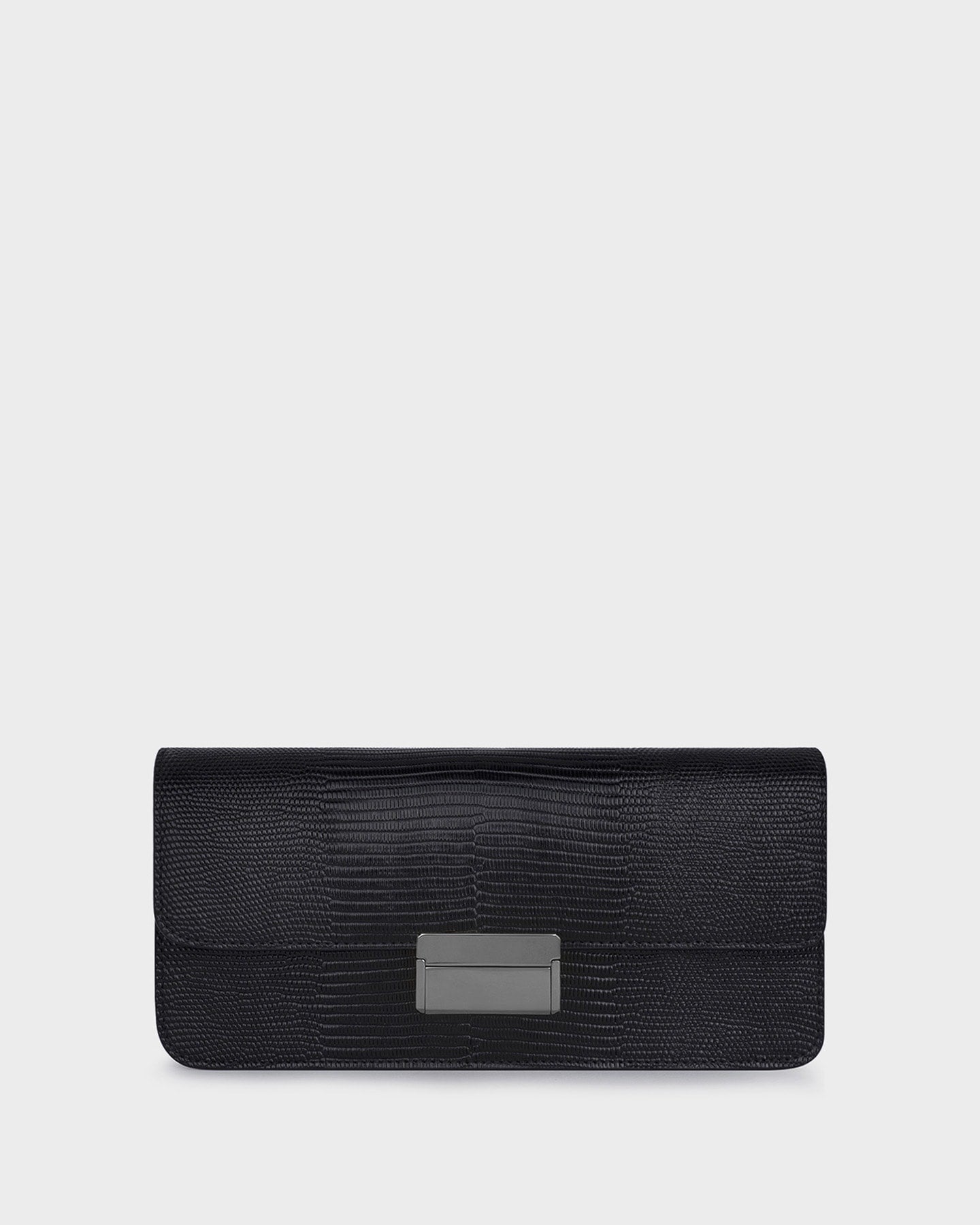 Luna In Black Lizard-effect straight view