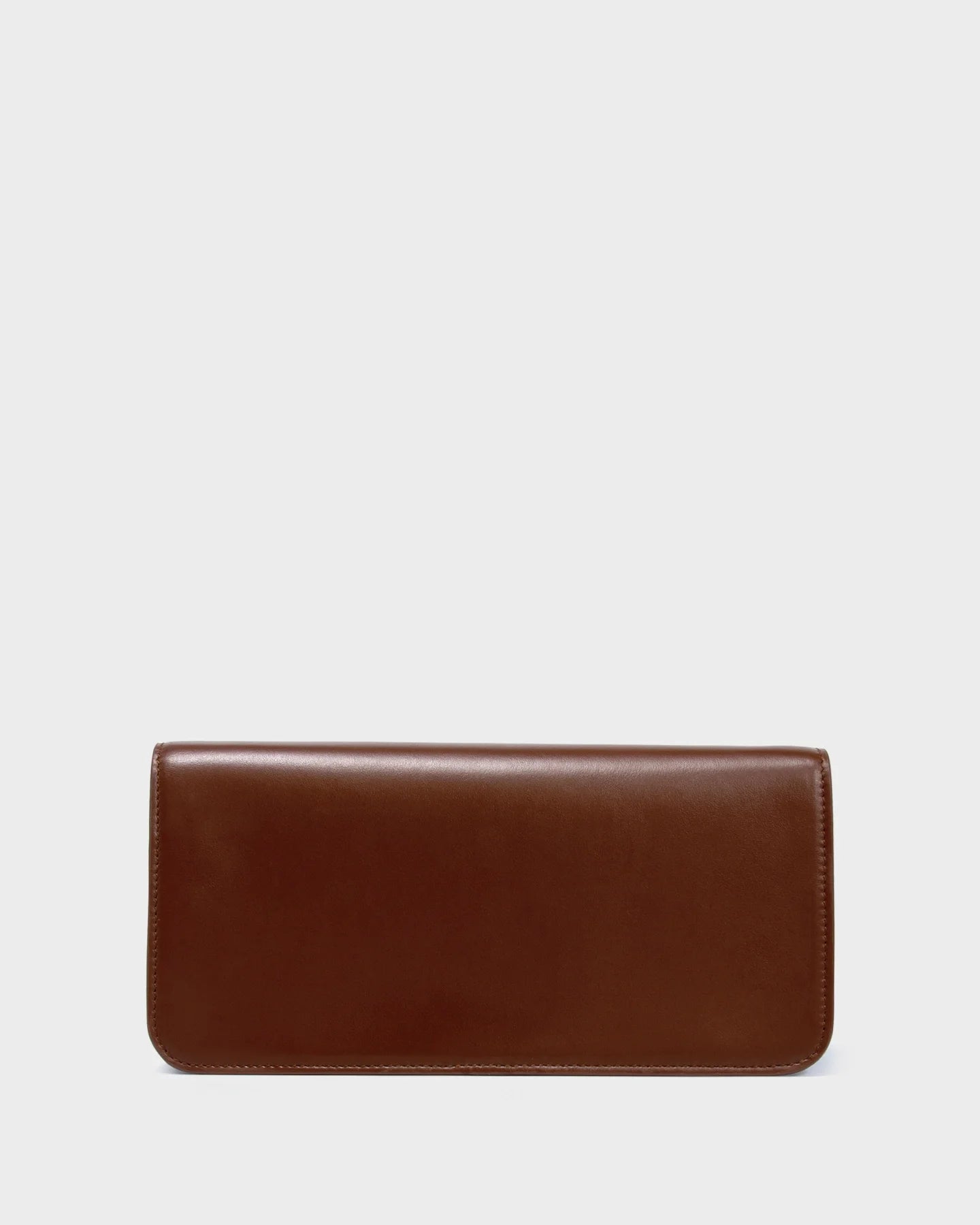 Luna In Brown Leather back view
