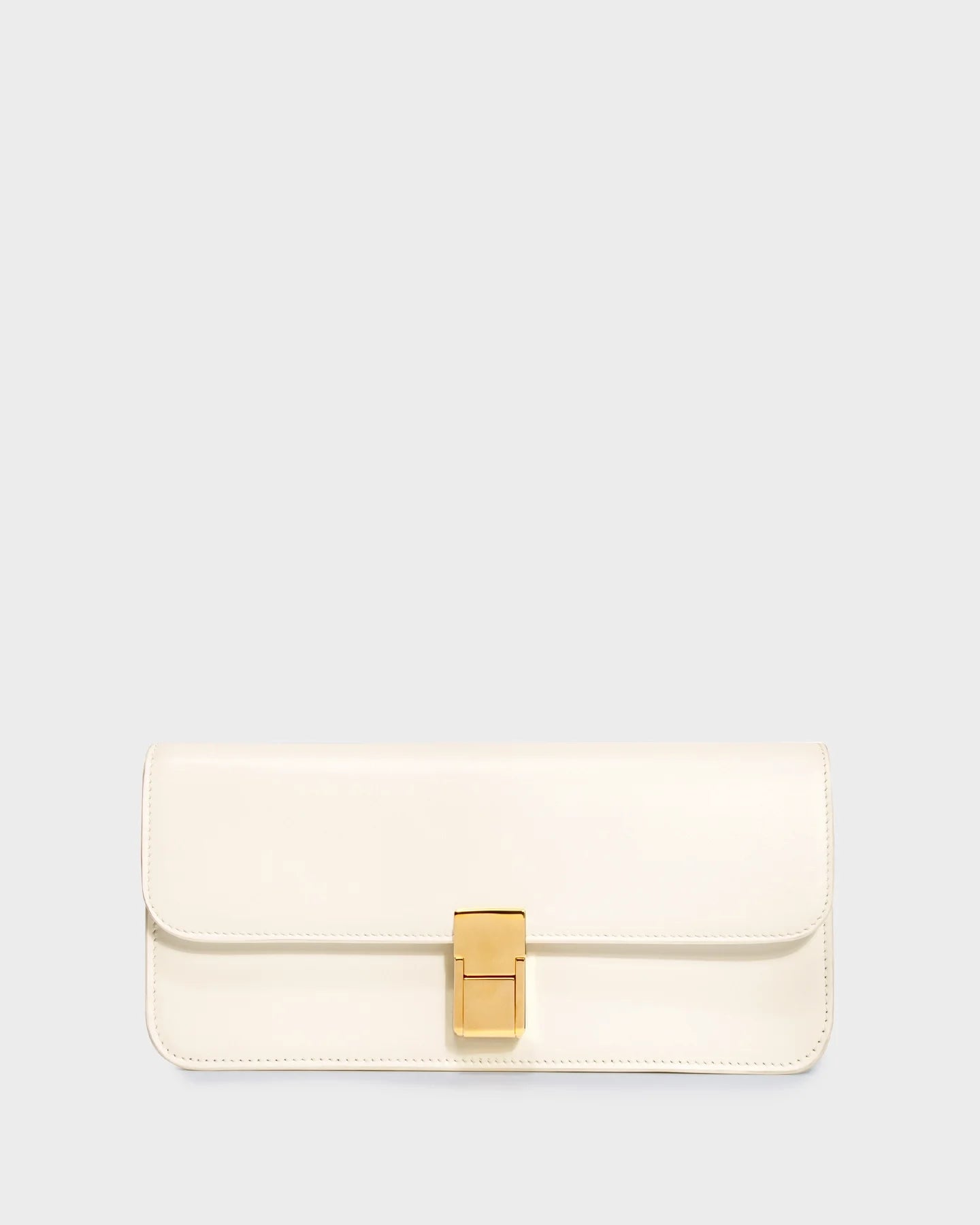 Luna In Cream Leather straight view