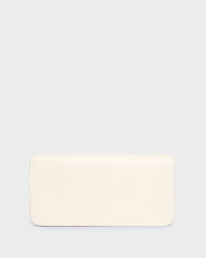 Luna In Cream Leather back view