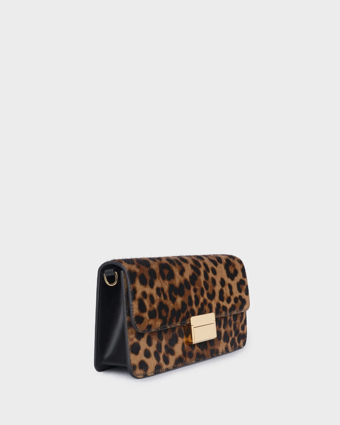 LUNA IN LEOPARD-EFFECT CALF HAIR
