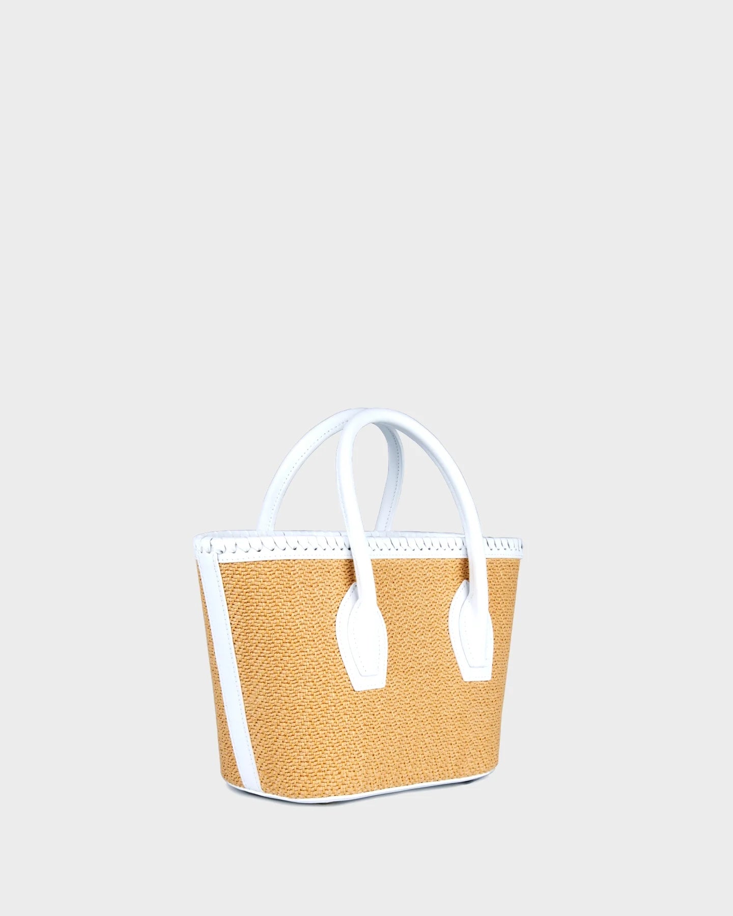 Micro Porter In Threaded Raffia three quarters view