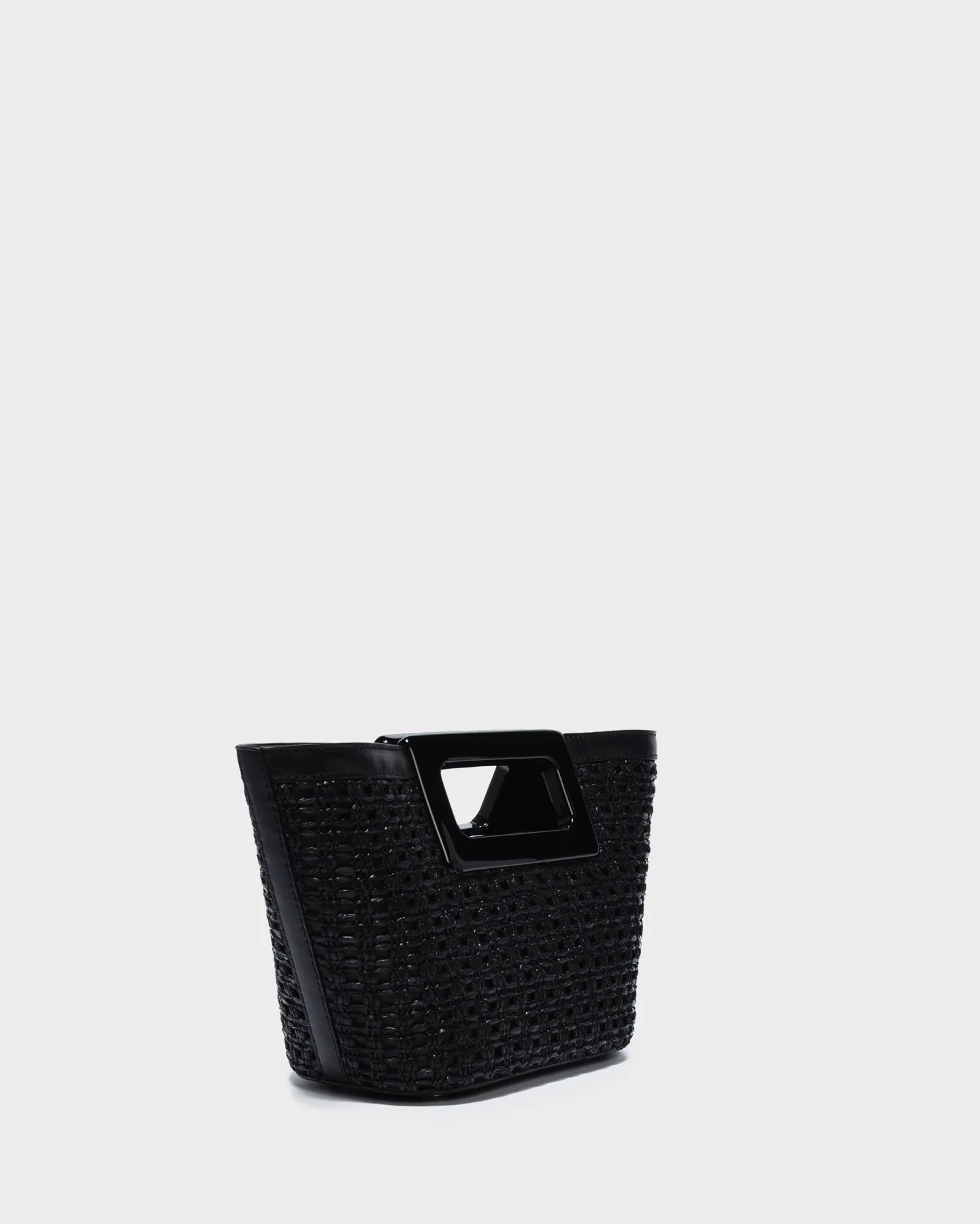 Micro Sailor In Black Net three quarters view