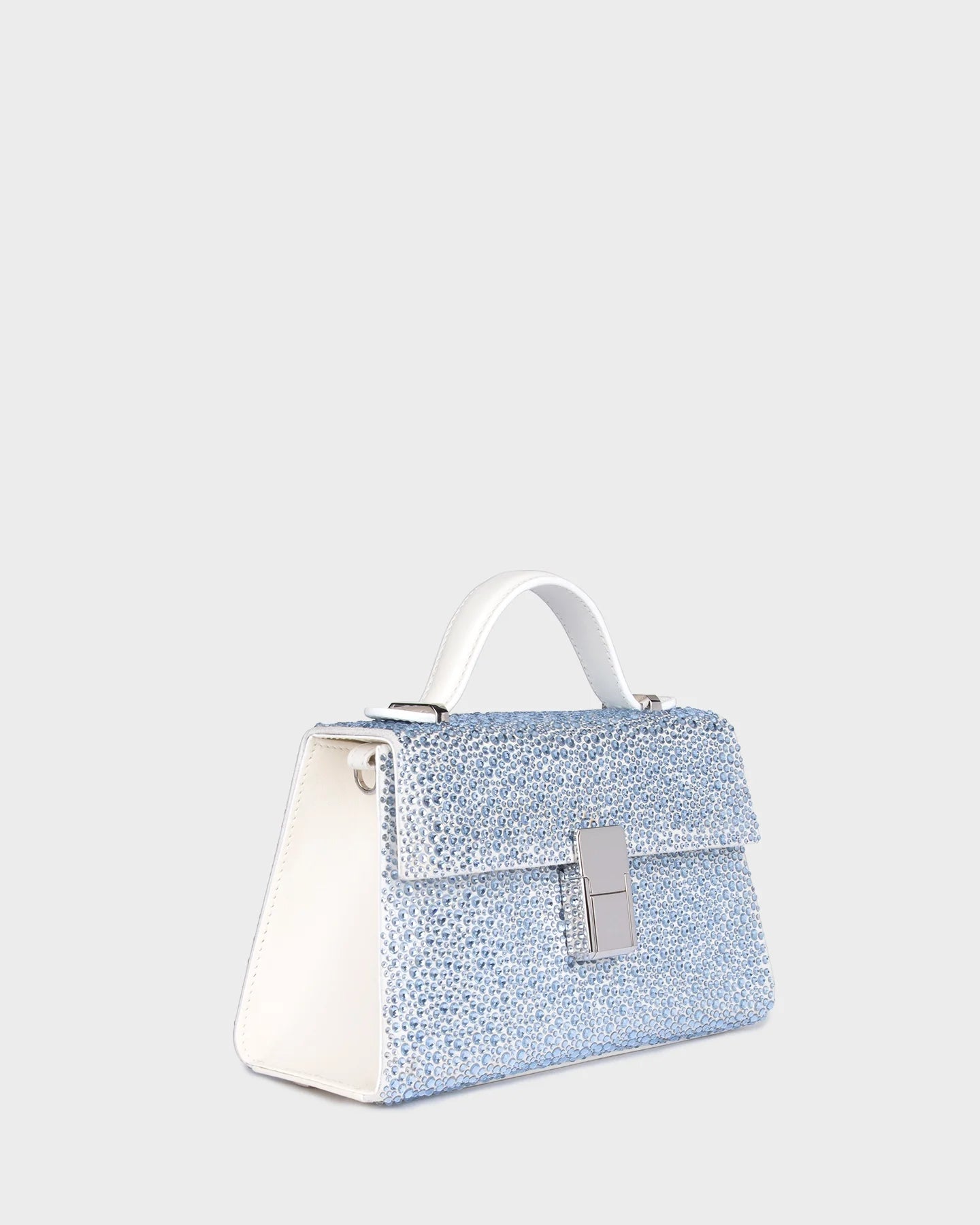 Micro Stella In Blue Crystal three quarters view