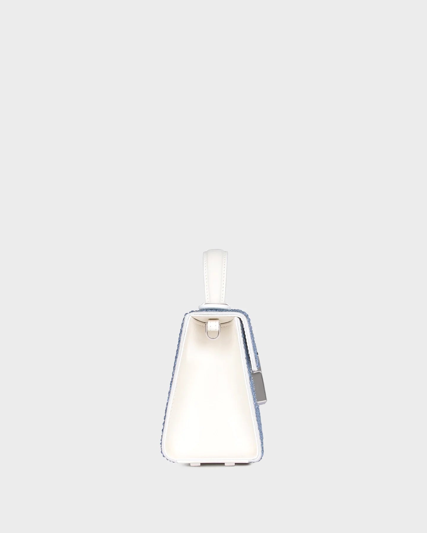 Micro Stella In Blue Crystal side view