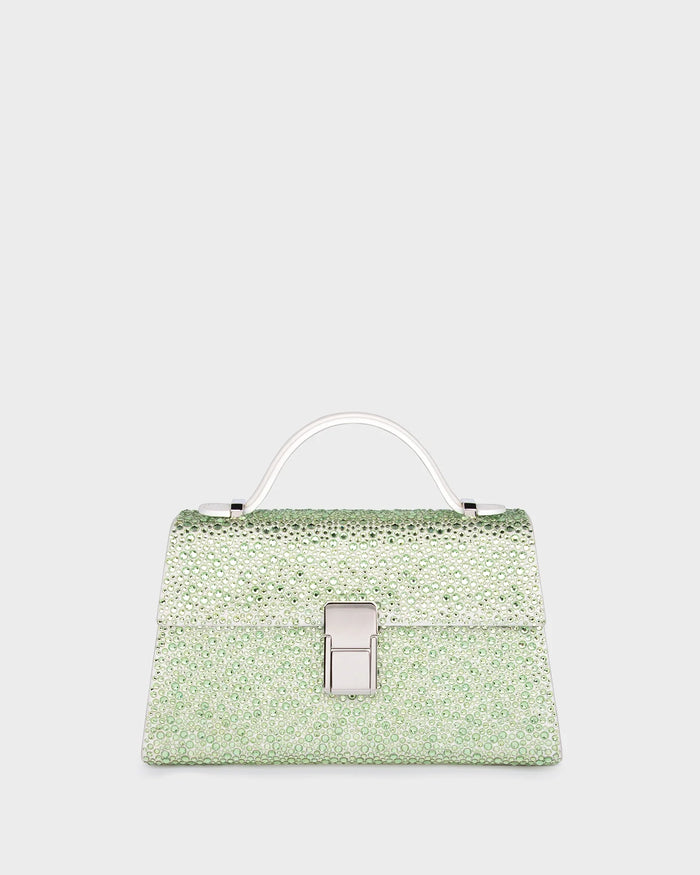 Micro Stella In Mint Crystal straight view