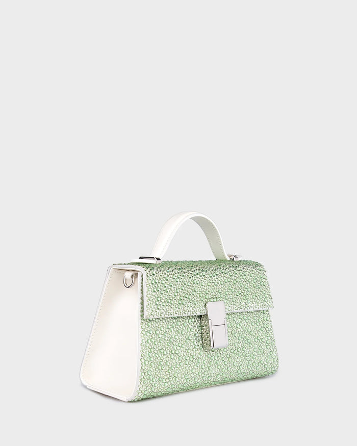 Micro Stella In Mint Crystal three quarters view