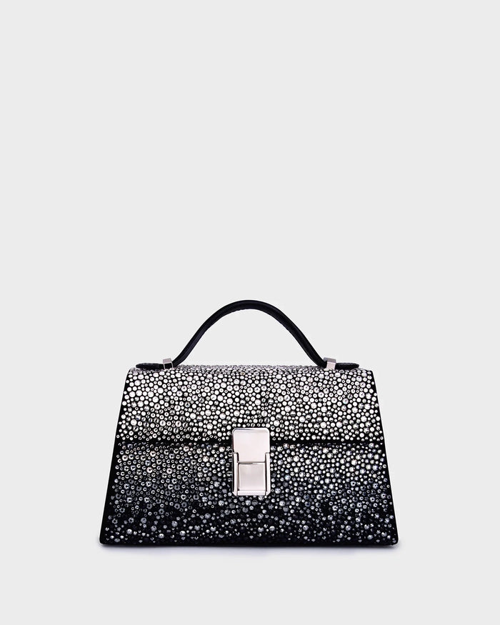 Micro Stella In Silver Ombre Crystal straight view