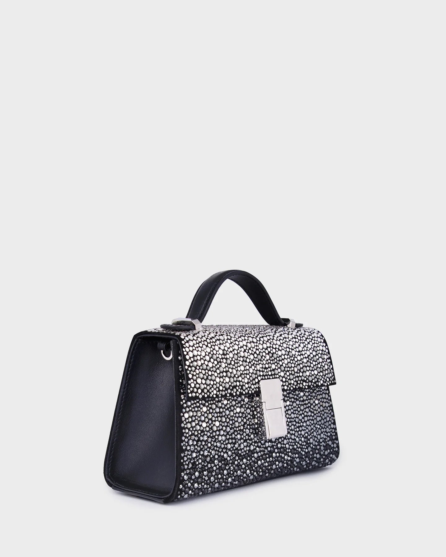 Micro Stella In Silver Ombre Crystal three quarters view