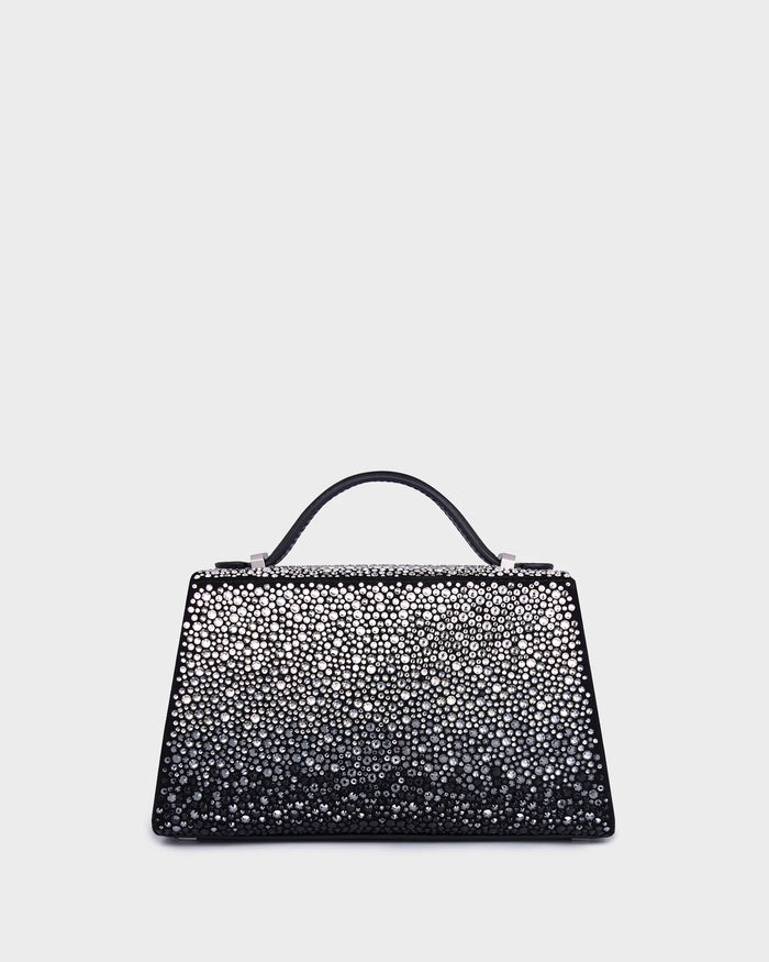 Micro Stella In Silver Ombre Crystal back view