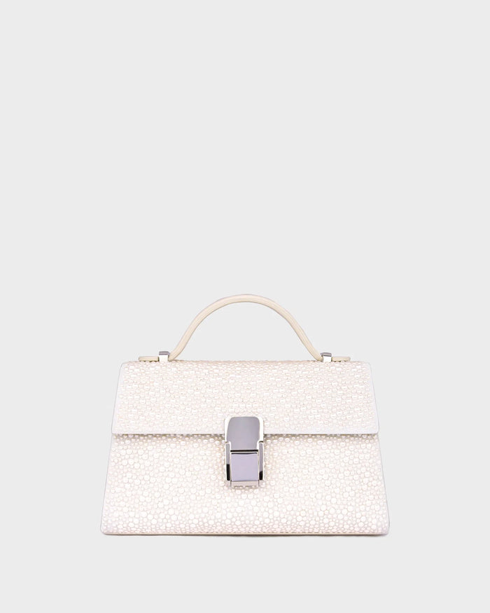 Micro Stella In Pearl straight view