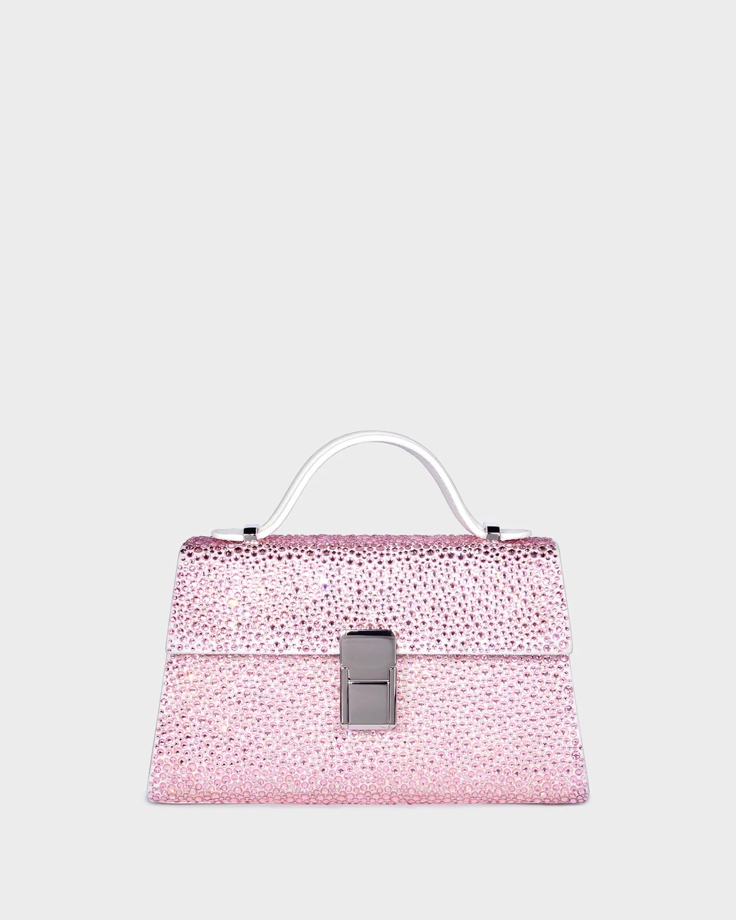 Micro Stella In Rose Crystal straight view