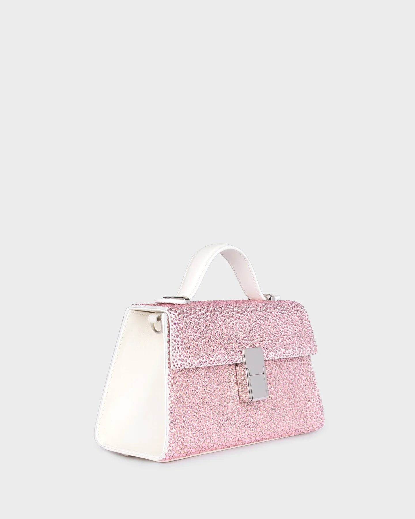 Micro Stella In Rose Crystal three quarters view
