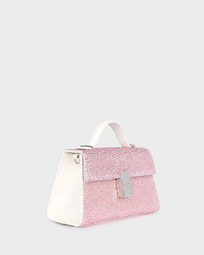 Micro Stella In Rose Crystal three quarters view