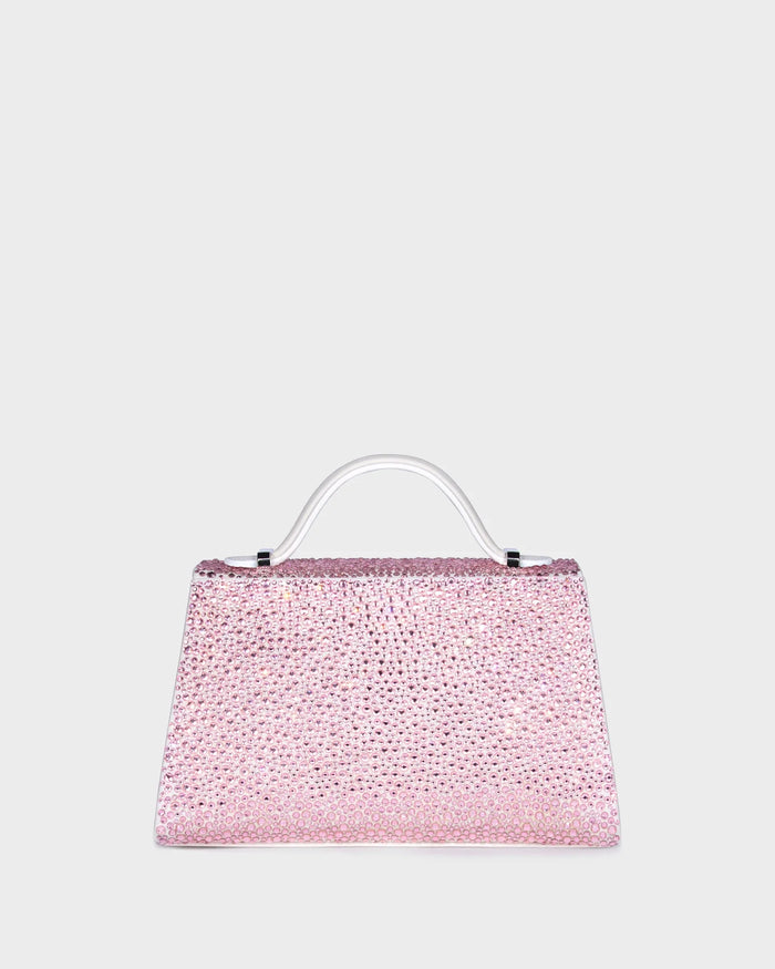 Micro Stella In Rose Crystal back view