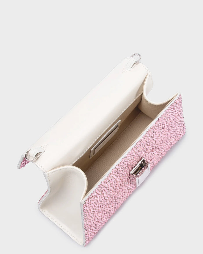 Micro Stella In Rose Crystal top view