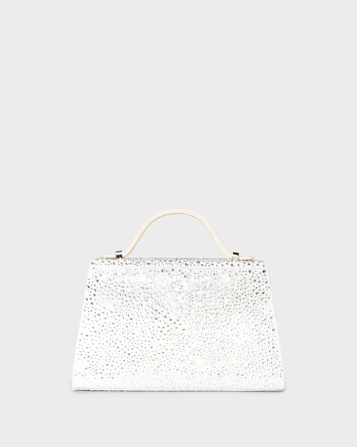 Micro Stella In Silver Crystal back view